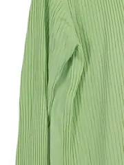 Vorschaubild 3 von TCM Strickjacke Damen Grün Rippstrick V-Ausschnitt Langarm Gr. 44 XXL