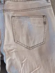 Vorschaubild 7 von Damen Jeans Hose Slim Fit Gr. 38 Beige Casual