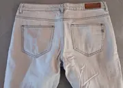 Vorschaubild 3 von Damen Jeans Hose Slim Fit Gr. 38 Beige Casual