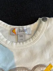 Vorschaubild 4 von Baby Langarmshirt Gr. 56 Weiß mit Teddy-Applikation Casual