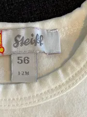 Vorschaubild 5 von Baby Langarmshirt Gr. 56 Weiß mit Teddy-Applikation Casual