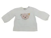 Vorschaubild 1 von Baby Langarmshirt Gr. 56 Weiß mit Teddy-Applikation Casual