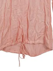 Vorschaubild 3 von Damen Langarmshirt 3/4 Arm Rosa Gr. 36/S mit Spitze und Raffungen