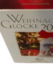 Vorschaubild 3 von Weihnachtsglocke 2000 Thule Porzellan Weihnachtsmann weiß 8cm