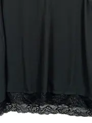 Vorschaubild 3 von Damen Top Bluse Schwarz Spitze Ärmellos Gr. 44 XXL elegant