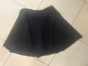 Vorschaubild 2 von Damen Minirock Schwarz Faltenrock Tellerrock Gr. M 38