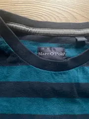 Vorschaubild 3 von Kinder Langarmshirt Gestreift Petrol Gr. 152x158