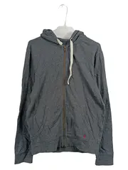 Vorschaubild 1 von Kapuzenpullover Herren Gr. S Grau Zip Hoodie
