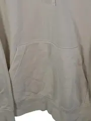 Vorschaubild 3 von Club Fleece Kapuzenpullover Herren L Weiß Logo Print Sportlich Freizeit
