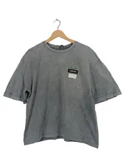 Vorschaubild 1 von Damen T-Shirt Oversize Acid Wash Grau Gr. M Streetwear 90s
