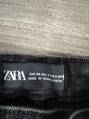Vorschaubild 4 von Damen Slim Fit Jeans Hose Schwarz Größe 34 XS W26