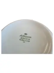 Vorschaubild 2 von Porzellan Vase Landschaftsmotiv Weiß Grün 13cm