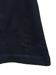 Vorschaubild 3 von Damen T-Shirt Gr. M schwarz geraffter Ausschnitt Baumwolle