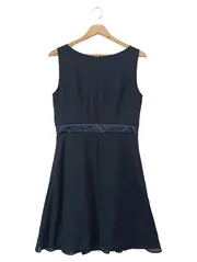 Vorschaubild 2 von Damen festliches Kleid Gr. 38/M Blau Elegant Cocktailkleid