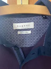 Vorschaubild 3 von Herren Pullover Langarmshirt Polo Shirt Gr. M Lila Baumwolle