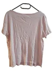 Vorschaubild 3 von Damen T-Shirt Gr. 44 Rosa Schmetterling Strass Baumwolle