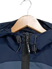 Vorschaubild 2 von Herren Windjacke Kapuzenjacke Gr. 48/M Blau Sportlich Outdoor