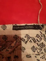 Vorschaubild 3 von Damen A-Linienrock Gr. 40;L Beige Wolle Maxirock