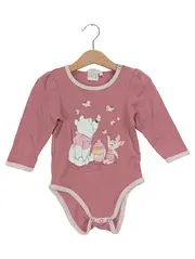 Vorschaubild 1 von Baby Body Strampler Langarm Winnie Puuh Ferkel Gr. 92 Rosa Kinder
