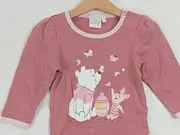 Vorschaubild 4 von Baby Body Strampler Langarm Winnie Puuh Ferkel Gr. 92 Rosa Kinder