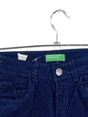 Vorschaubild 4 von Stoffhose Blau Strukturmuster Gr. 140 Casual Baumwolle