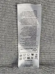 Vorschaubild 4 von Damen Strickjacke Grau 36/S Klassisch Elegant Wolle Kaschmir Cardigan