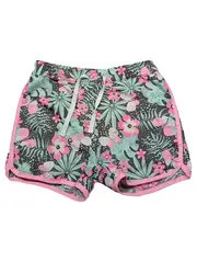 Vorschaubild 1 von DOPO DOPO Kinder Badeshorts Blumenmuster Mehrfarbig Gr. 128 Sportlich