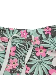 Vorschaubild 3 von DOPO DOPO Kinder Badeshorts Blumenmuster Mehrfarbig Gr. 128 Sportlich
