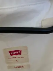 Vorschaubild 6 von Herren Freizeithemd Langarm Weiß Gr. L Baumwolle Klassisch