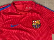 Vorschaubild 2 von FC Barcelona Pre-Match Training Trikot Herren Rot M Polyester