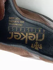 Vorschaubild 3 von Damen Schnürschuhe Gr. 40 Braun Leder Casual Komfortabel