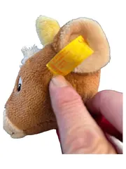Vorschaubild 5 von Rentier Kuscheltier Plüschtier braun ca. 20cm Weihnachten