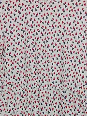 Vorschaubild 3 von Damen Freizeitkleid Gr. 38 M Mehrfarbig Dreieckmuster Viskose
