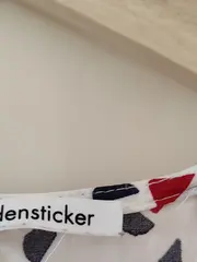 Vorschaubild 7 von Damen Freizeitkleid Gr. 38 M Mehrfarbig Dreieckmuster Viskose