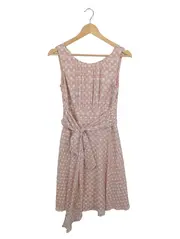 Vorschaubild 1 von Damen festliches Kleid gepunktet Rosa Gr. 36 Elegant