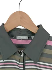 Vorschaubild 2 von Damen Hemdbluse gestreift Gr. 44 XXL Casual Mehrfarbig Halbarm