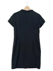 Vorschaubild 2 von Damen Etuikleid Gr. 36/S Schwarz Business Midi Kleid