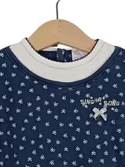 Vorschaubild 2 von Baby Butt Mädchen Kleid Gr. 74 Blau Schleifen Baumwolle Sommerkleid