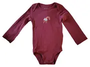 Vorschaubild 1 von Baby Body Mädchen Gr. 104 Lila Langarm Regenbogen Wolke