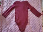 Vorschaubild 2 von Baby Body Mädchen Gr. 104 Lila Langarm Regenbogen Wolke