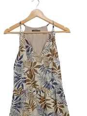 Vorschaubild 2 von Damen Maxikleid Gr. 38/M Blumenmuster Casual Frühjahr/Sommer