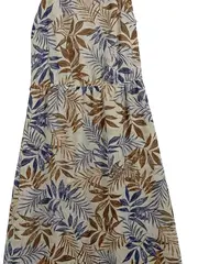 Vorschaubild 4 von Damen Maxikleid Gr. 38/M Blumenmuster Casual Frühjahr/Sommer