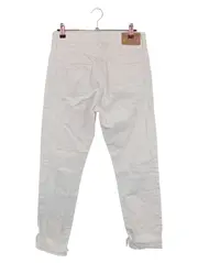 Vorschaubild 2 von Damen Jeans Wide Fit W27/36/S Weiß High Waist Ripped