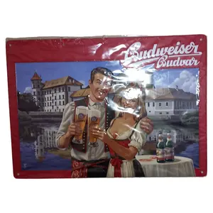 BUDWEISER BUDVAR Blechschild
