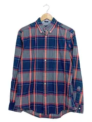 Vorschaubild 1 von Herren Freizeithemd Kariert Blau Rot Gr. M Indigo