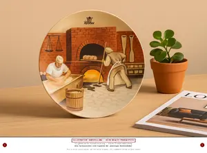 RÖSLER-PORZELLAN Wandteller