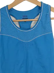 Vorschaubild 2 von Pro Damen Sport Tank Top Racerback Ärmellos Blau Gr. S Fitness Shirt
