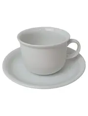 Vorschaubild 1 von Thomas Tasse Unterteller Weiß Porzellan Klassisch Kaffee Tee
