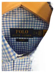 Vorschaubild 3 von Hemd Slim Fit Kariert Blau Weiß Gr. S Langarm