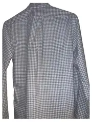 Vorschaubild 4 von Hemd Slim Fit Kariert Blau Weiß Gr. S Langarm